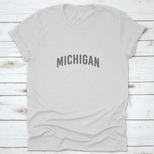 Michigan Graphic Design Vector For T-Shirt