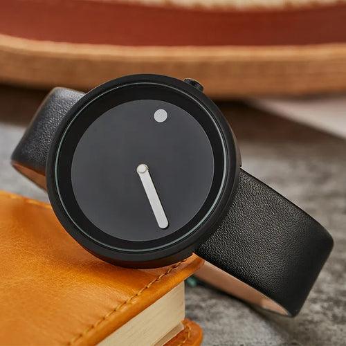 Minimalist Unisex Watch for Men Women Couple Simple Style Creative