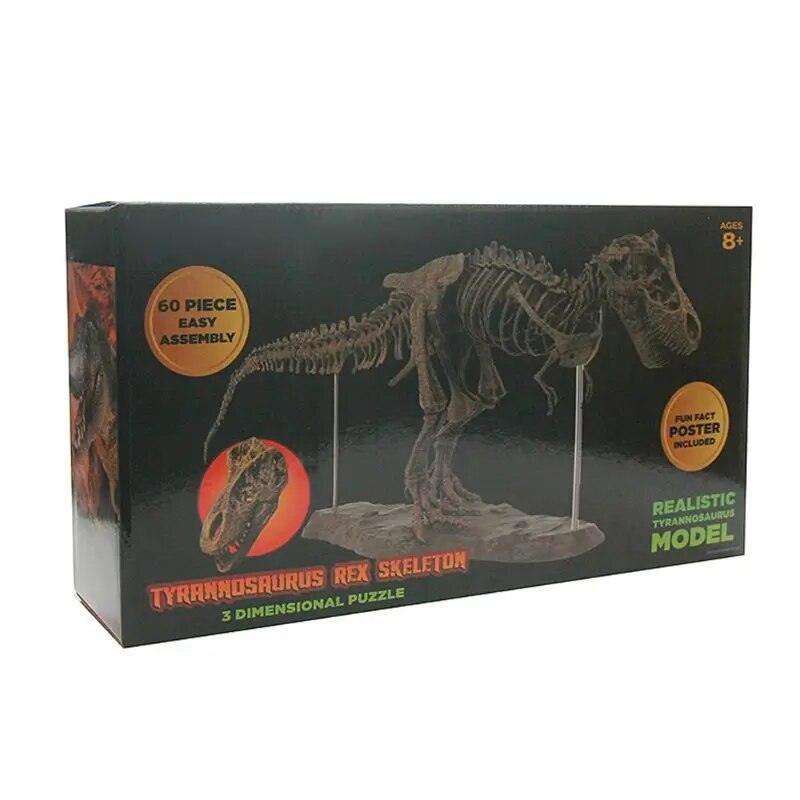 T Rex Tyrannosaurus Rex Skeleton Dinosaur Toy Animal Model Collector