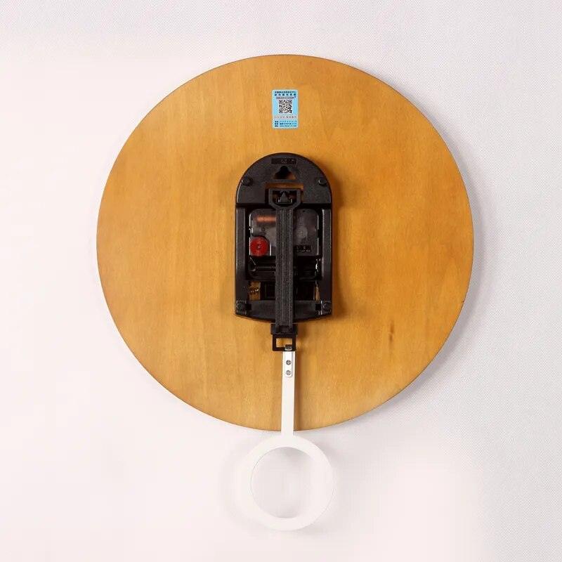 Wholesale Swing Big Wall Clock Modern Design 3D Vintage Frameless