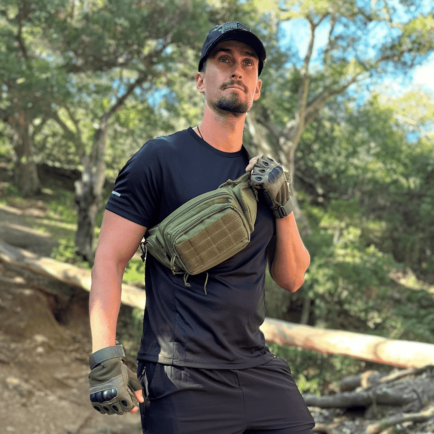 Tactical Waist Bag & MOLLE EDC Pouch For Outdoor Activities