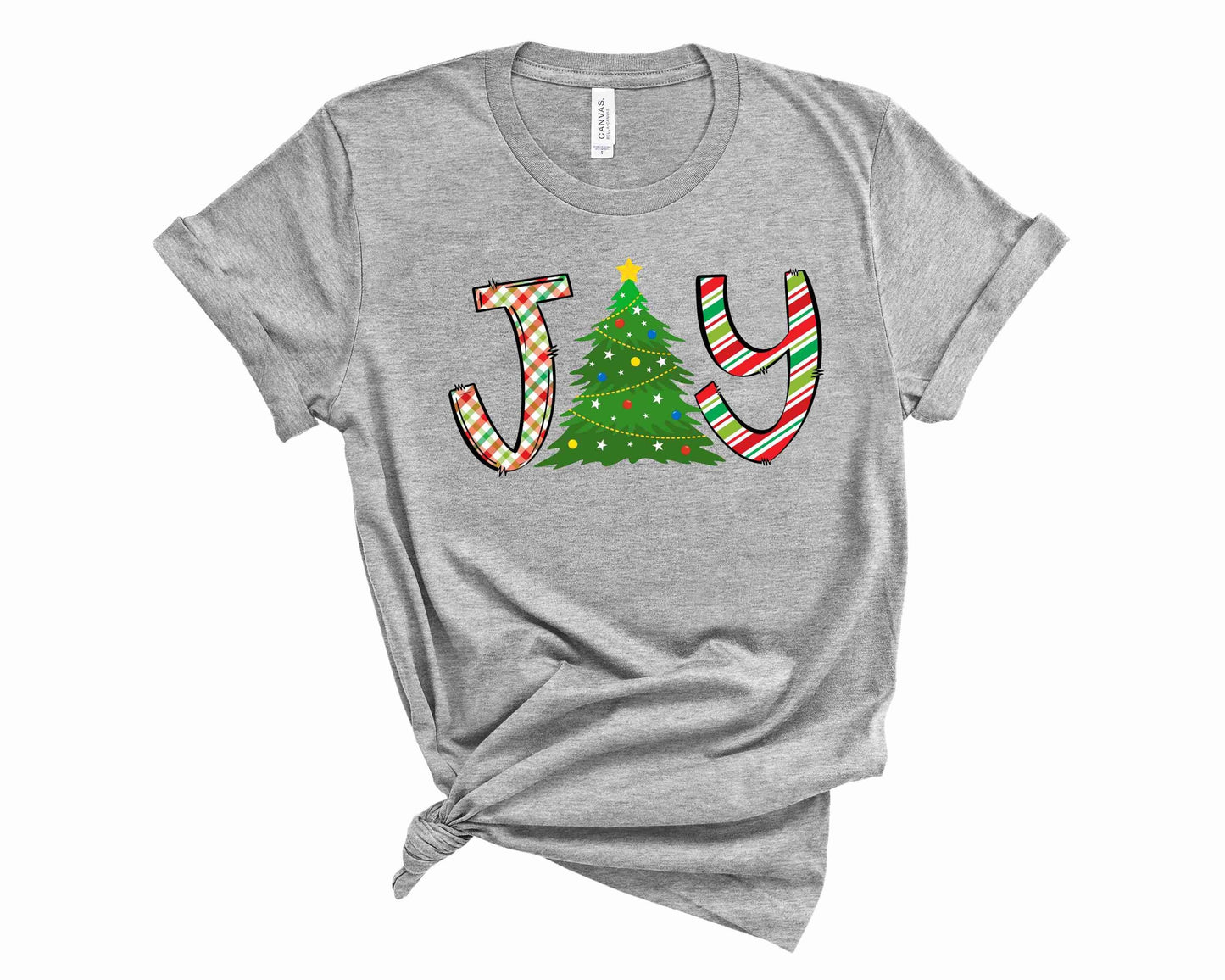 Joy Christmas Tree - Graphic Tee