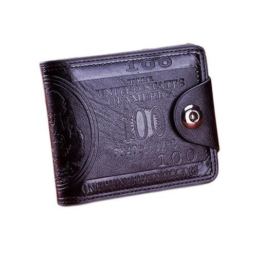 Leather Men's $100 Bill Wallet