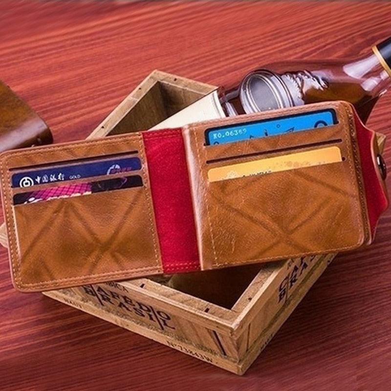 Leather Men's $100 Bill Wallet