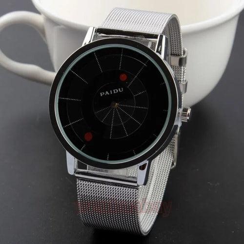 Minimalist Unisex Watch for Men Women Couple Simple Style Creative