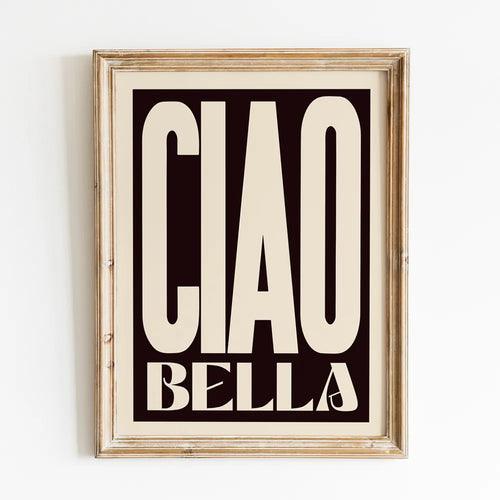 Inspired Ciao Bella Music Lyrics Gig Indie Rock Gift Concert Wall Art