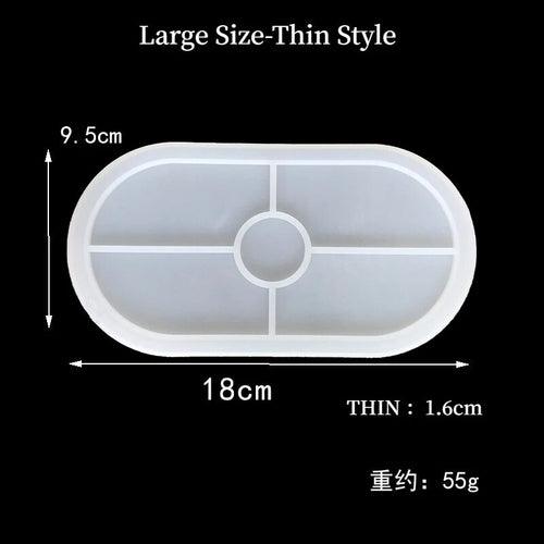 Jars Bottle Ceramics Pottery Mold Storage Box with Lids Resin Mold DIY