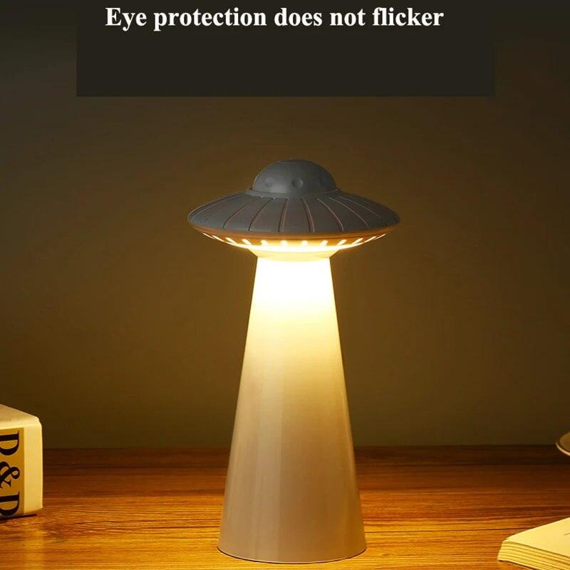 UFO Night Light Dimmable Reading Desk Lamp Bedside Lighting