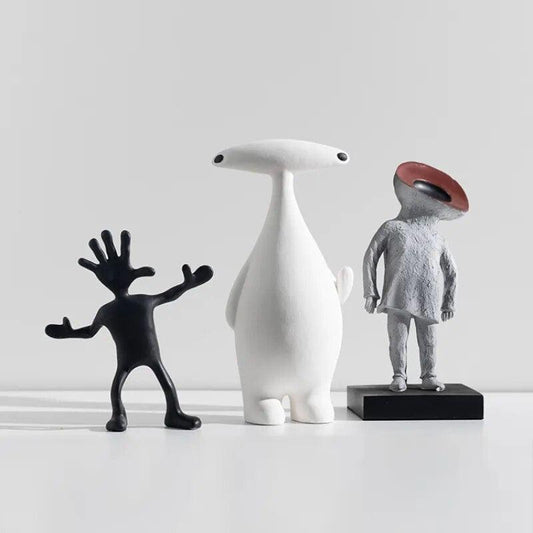 Nordic Modern Minimalist Creative Abstract Character Sculpture Cartoon