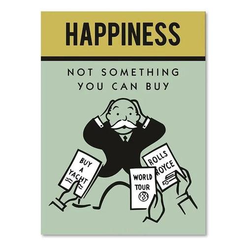 Monopoly Millionaire Dollar Money Poster Figure Motivational Quote