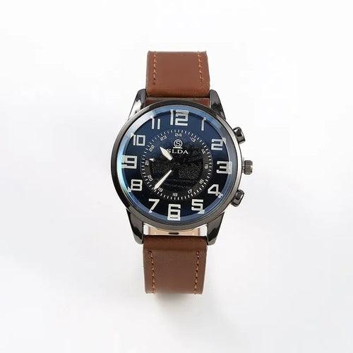 Vintage Men's Watches Classic Simple Business Quartz Watch for Men