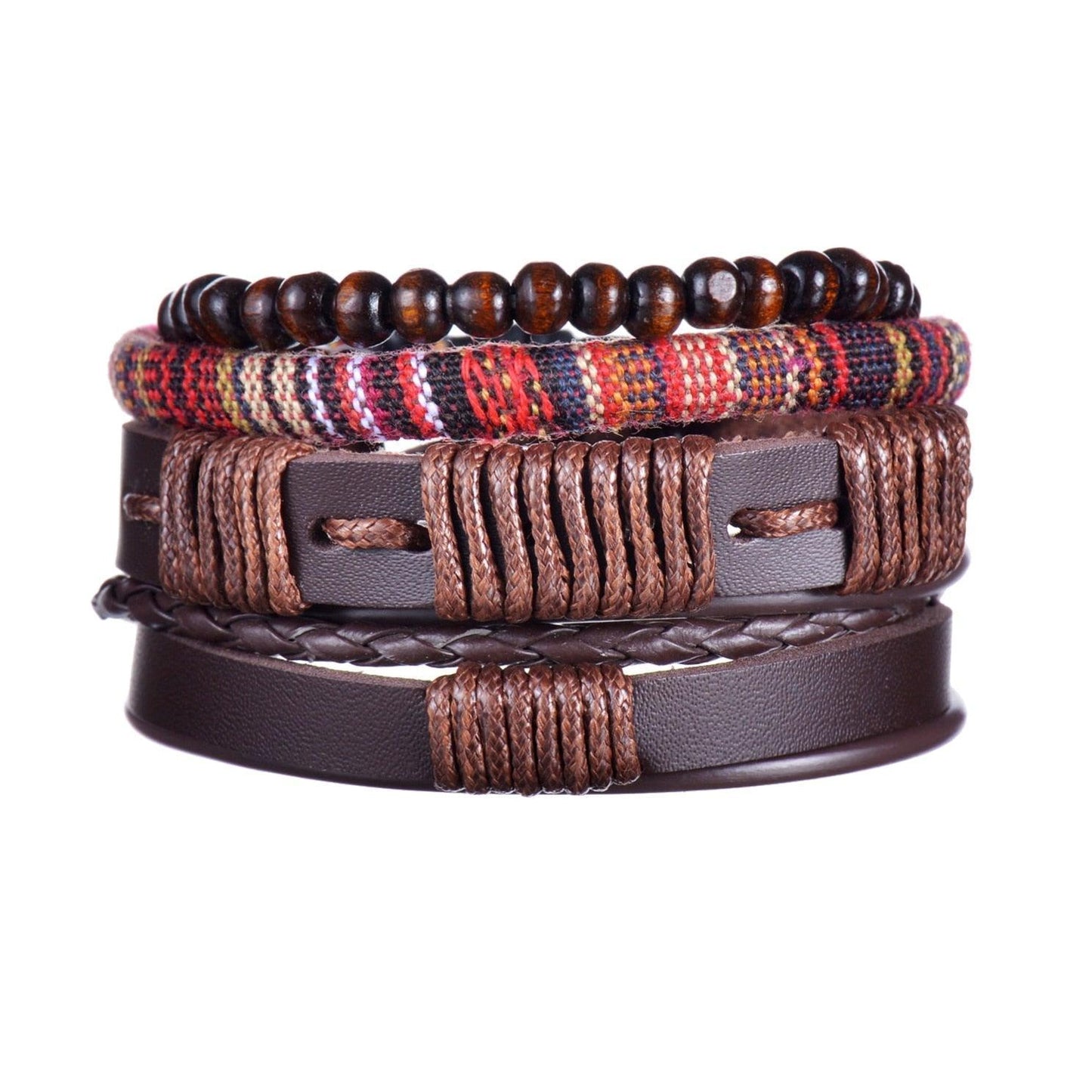 Men's Modern Multilayered Bracelet