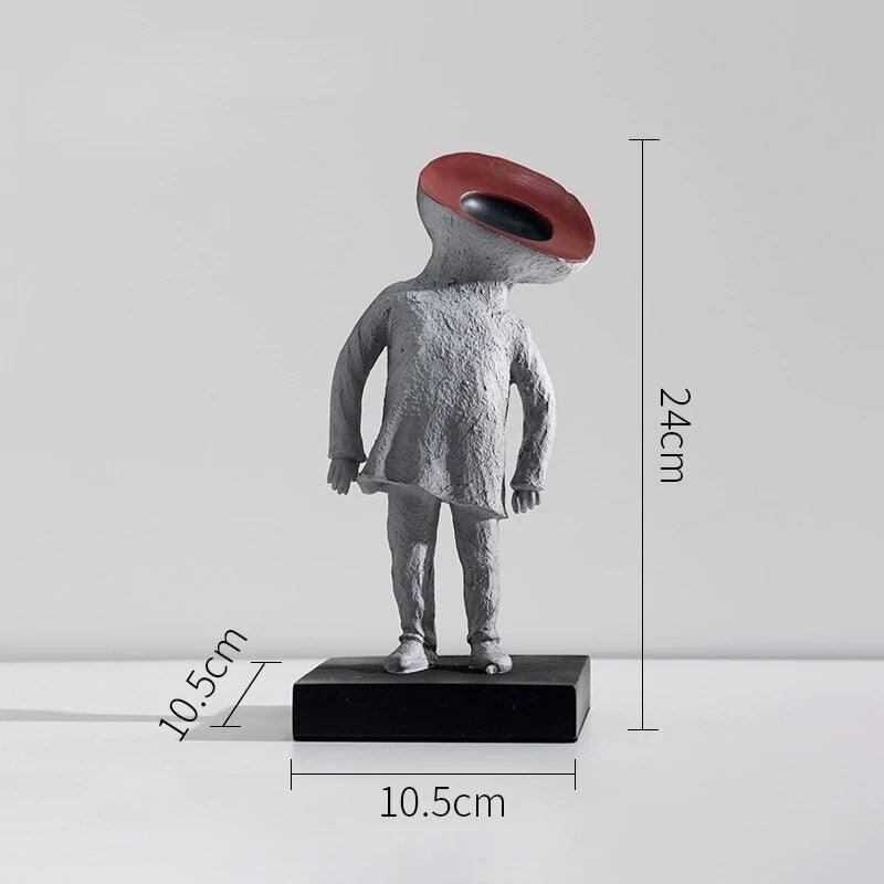 Nordic Modern Minimalist Creative Abstract Character Sculpture Cartoon