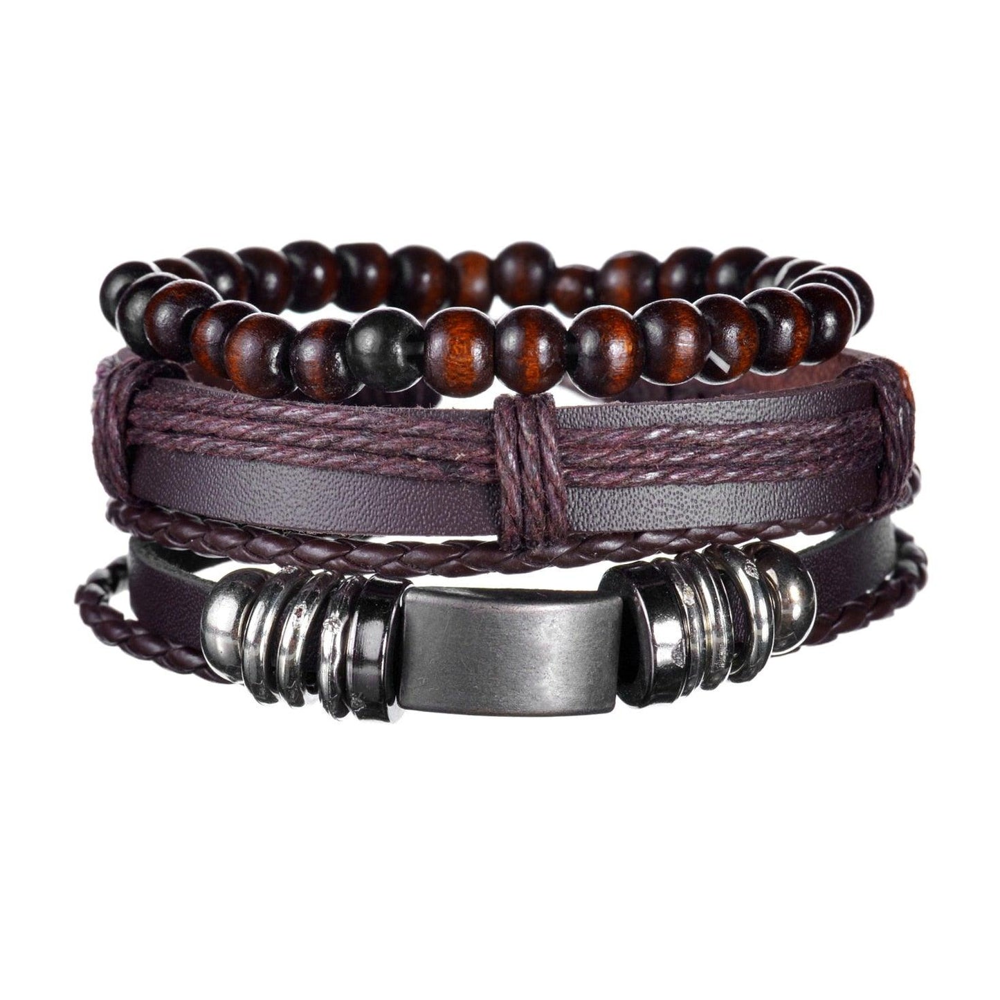 Men's Modern Multilayered Bracelet