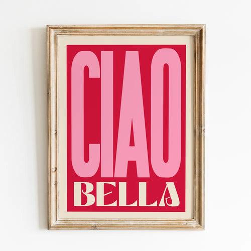 Inspired Ciao Bella Music Lyrics Gig Indie Rock Gift Concert Wall Art