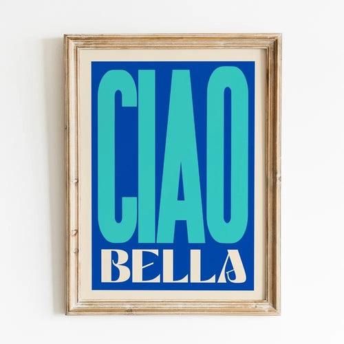 Inspired Ciao Bella Music Lyrics Gig Indie Rock Gift Concert Wall Art