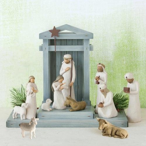 Holy Family Willow Tree Figurine Easter Religious Jesus Nativity Set