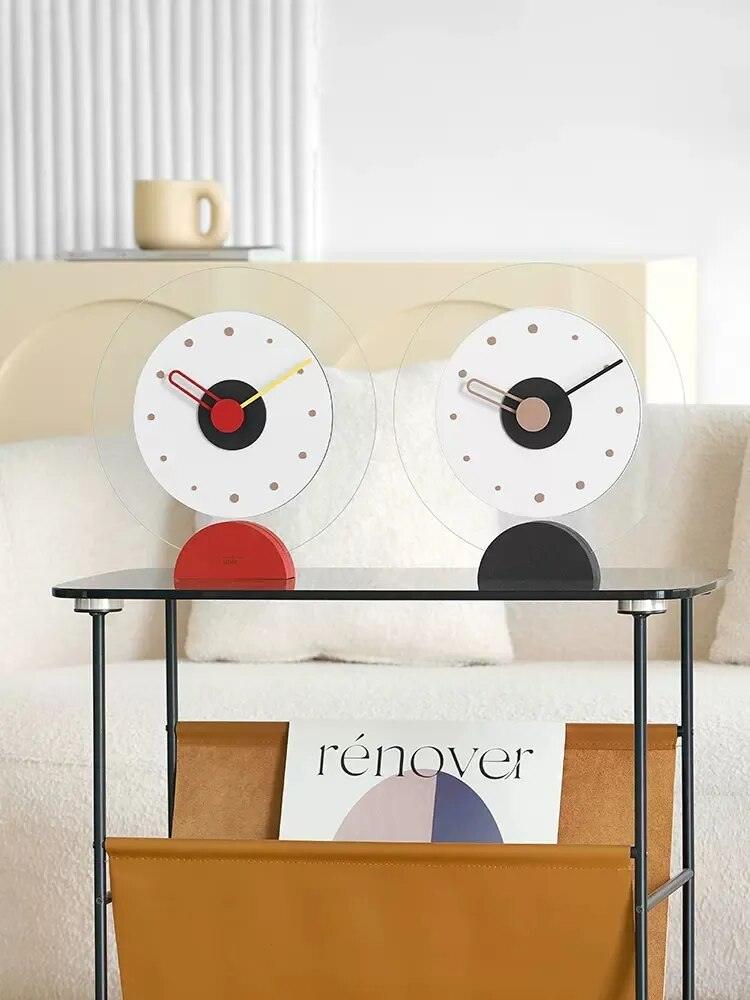 Modern Design Desk Clock Living Room Bedroom Desktop Decorations