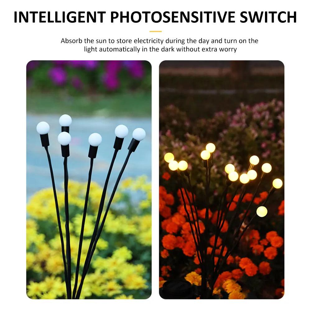 Solar LED Light Outdoor Waterproof Garden Sunlight Powered Landscape