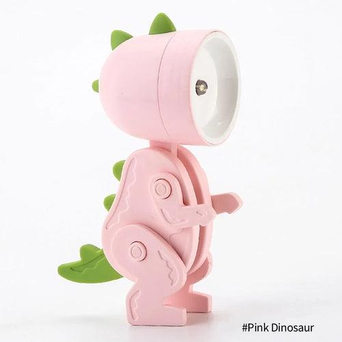 Mini Night Light LED Cartoon Cute Hero Police Desk Lamp Desktop