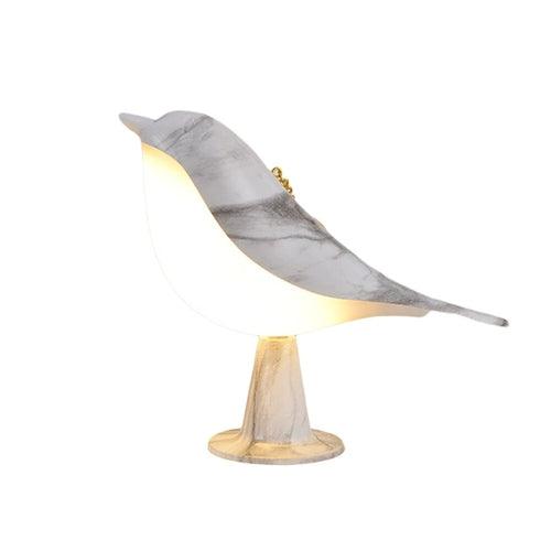 LED Bedside Lamp Small Cordless Magpie Shape Atmosphere Light 3 Level