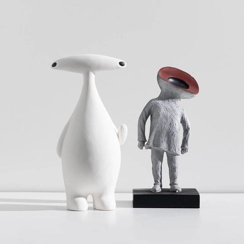 Nordic Modern Minimalist Creative Abstract Character Sculpture Cartoon