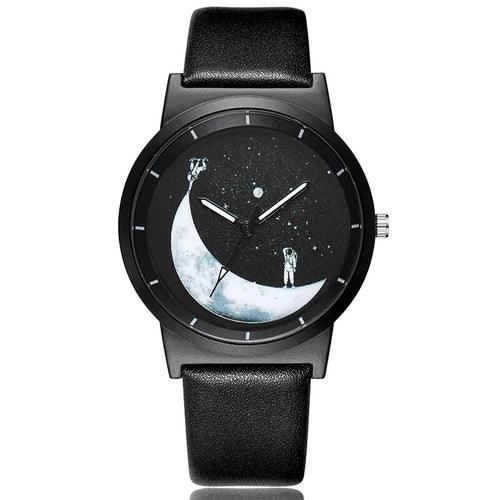 Minimalist Unisex Watch for Men Women Couple Simple Style Creative