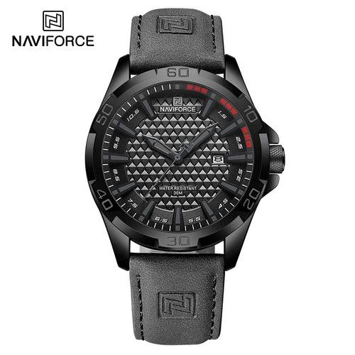 NAVIFORCE Men Casual Sport Military Quartz Calendar Wrist Watch