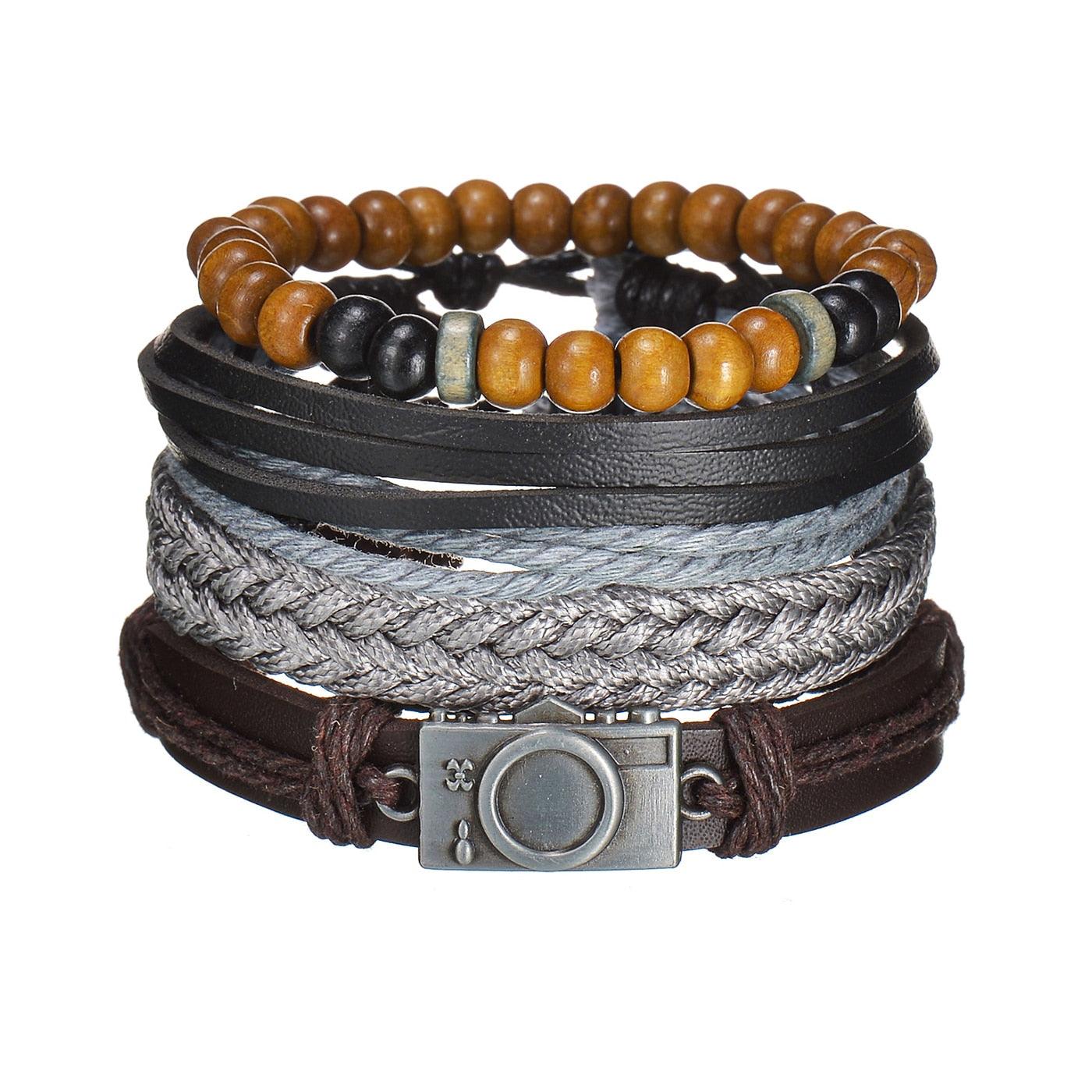 Men's Modern Multilayered Bracelet