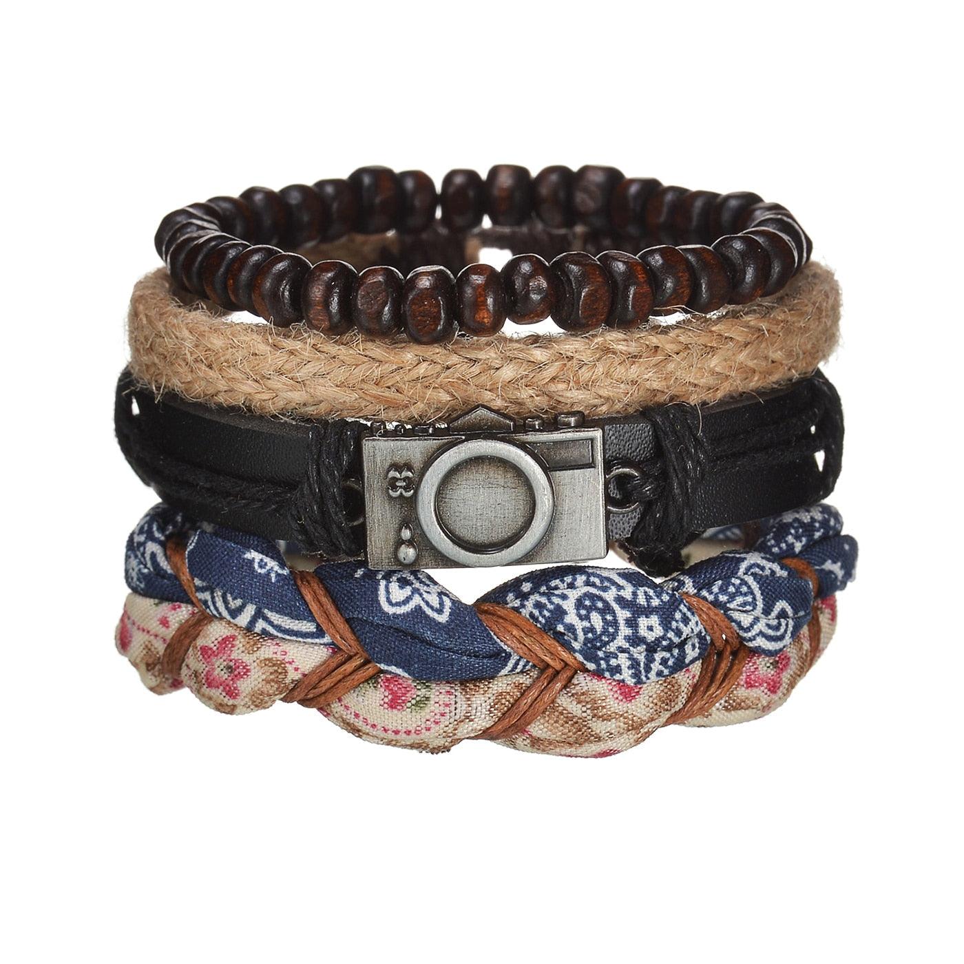 Men's Modern Multilayered Bracelet