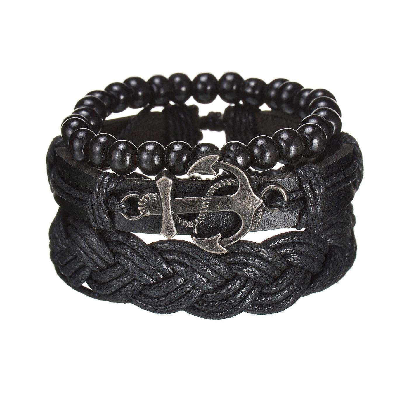 Men's Modern Multilayered Bracelet