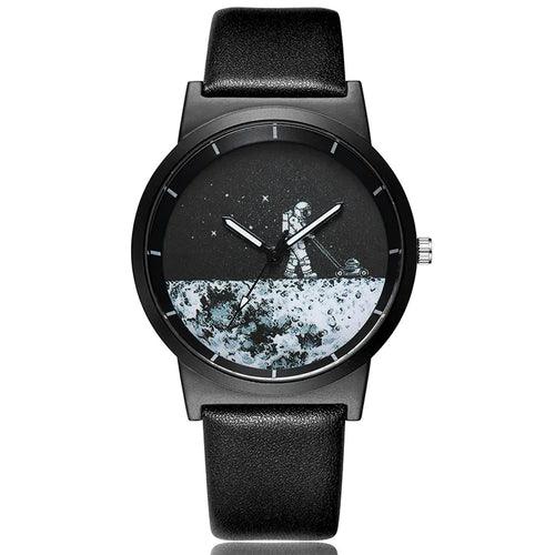 Minimalist Unisex Watch for Men Women Couple Simple Style Creative