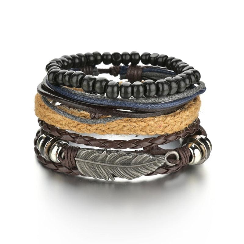 Men's Modern Multilayered Bracelet