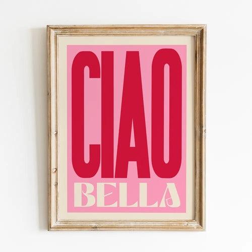 Inspired Ciao Bella Music Lyrics Gig Indie Rock Gift Concert Wall Art