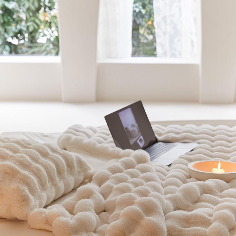 Tuscan Imitation Fur Blanket For Winter Luxury Warmth