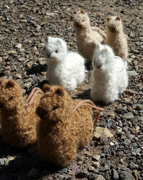 Alpacadorable Hand Made Baby Alpaca Ornaments - MaxwellVerBeek.com