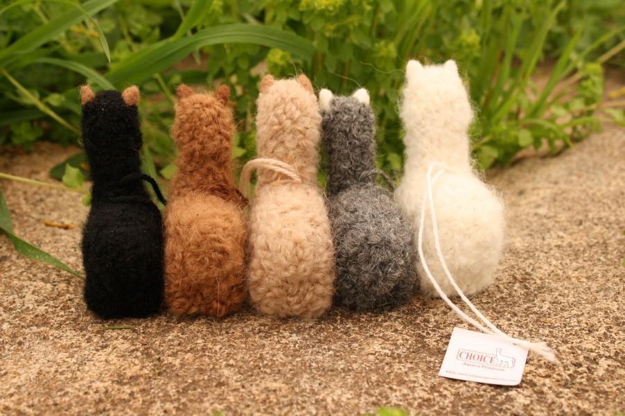 Alpacadorable Hand Made Baby Alpaca Ornaments - MaxwellVerBeek.com