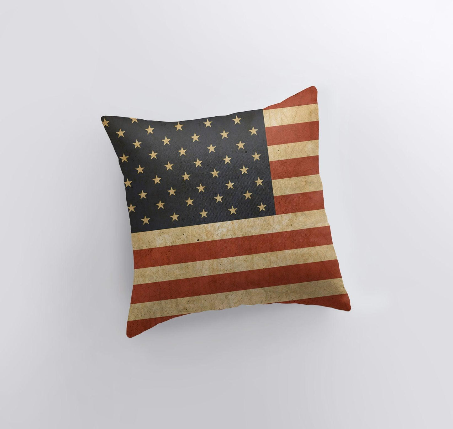 Grunge | American Flag | Pillow Cover | Throw Pillow | Home Decor |