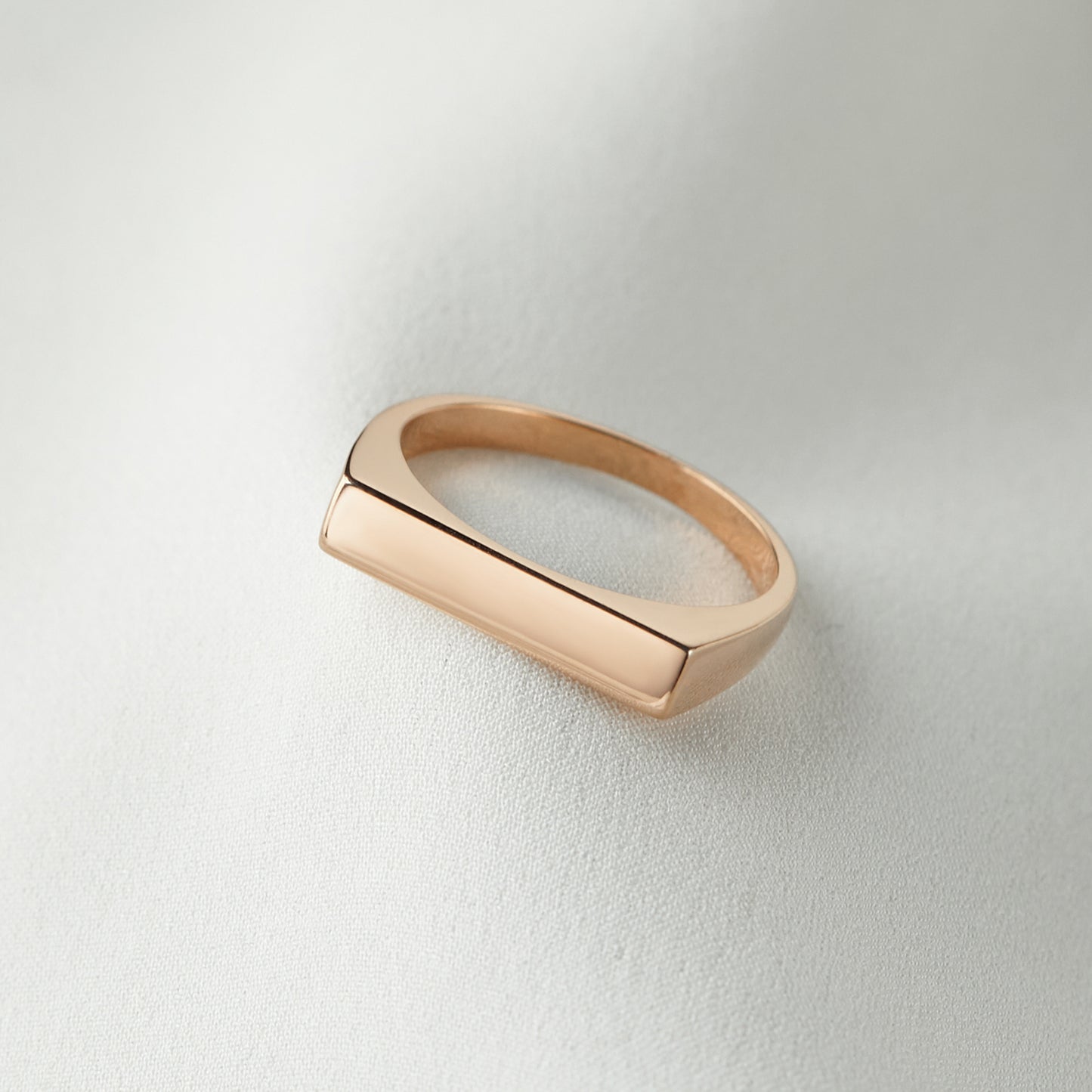 Signet Gold Ring Statement Ring