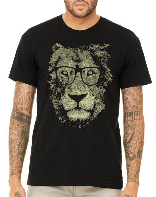 Lion Wearing Glasses