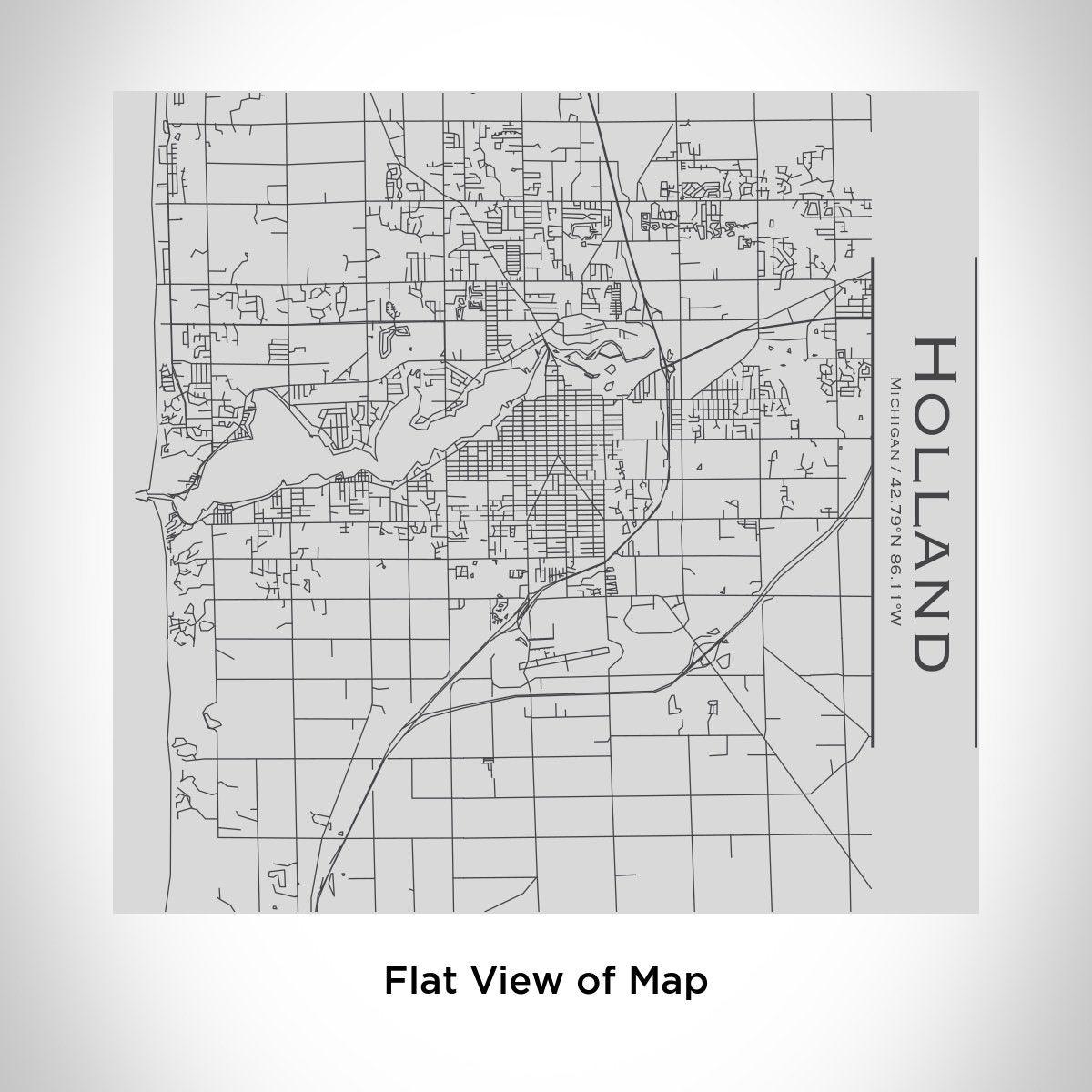 Holland - Michigan Engraved Map Tumbler