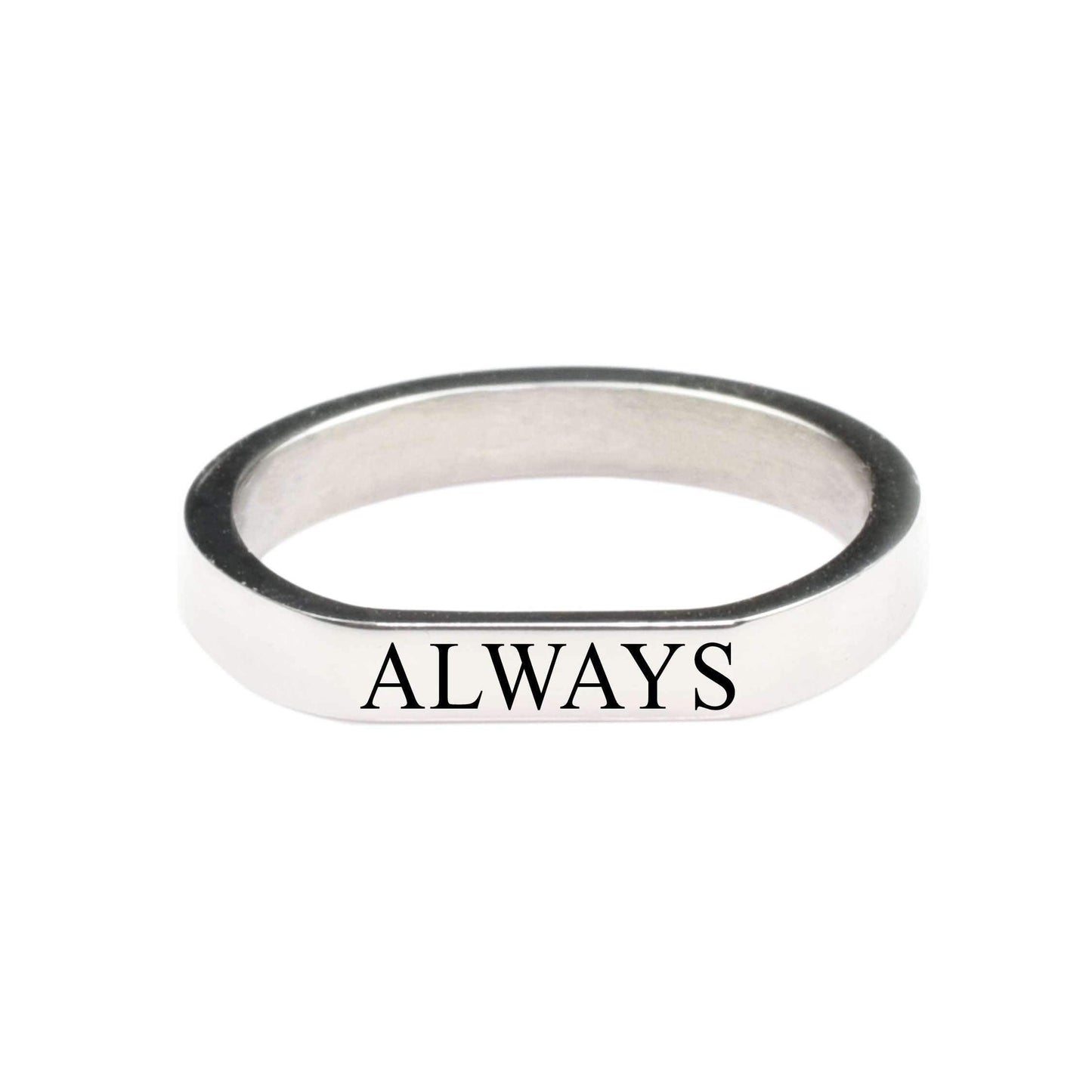 Always Comfort Fit Flat Ring - MaxwellVerBeek.com