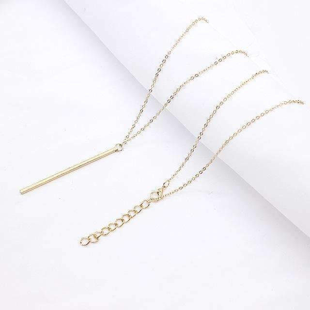 Vertical Bar Necklace