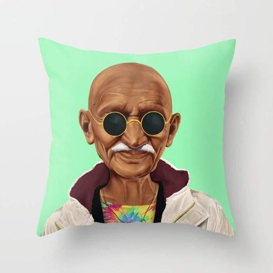 Mahatma Gandhi Pillow