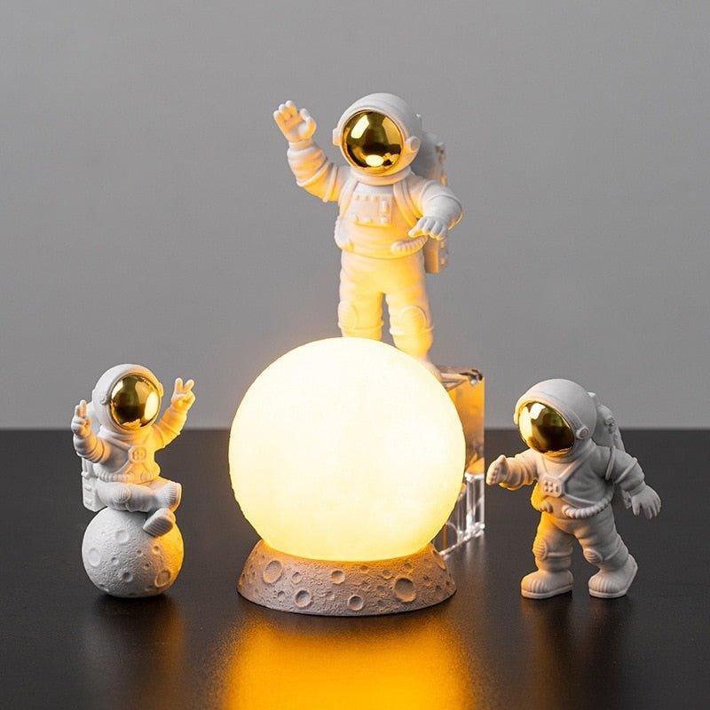 Astronaut and Moon Home Decor Set - MaxwellVerBeek.com