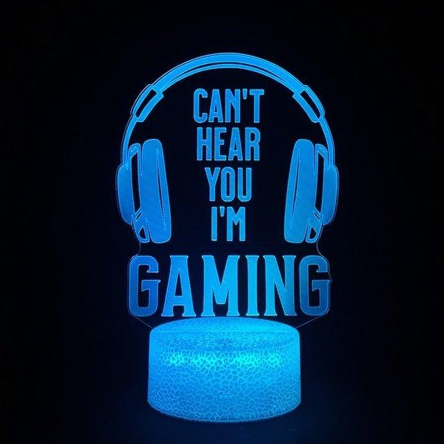 3D LED Gaming Setup RGB Lamp - MaxwellVerBeek.com