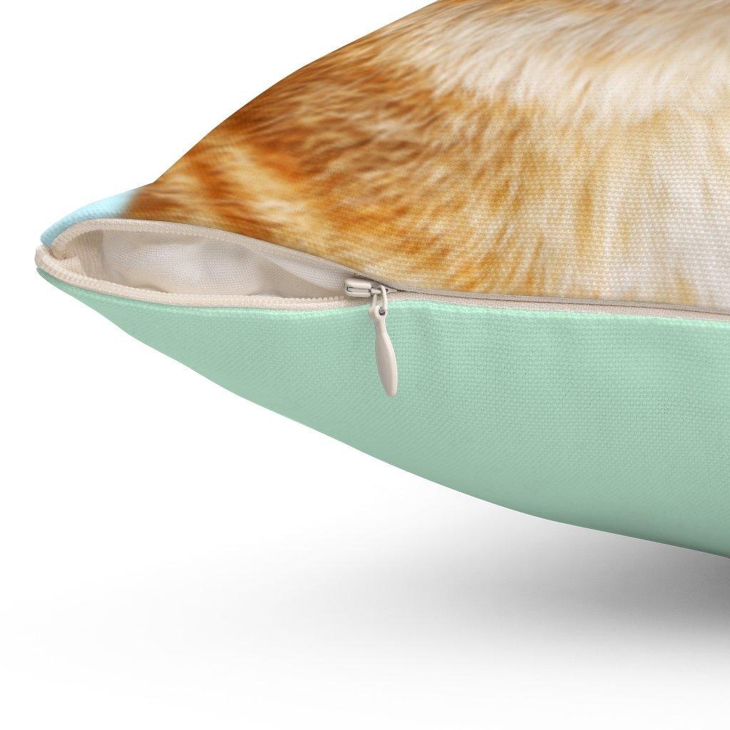 Cat is Always Right Square Pillow - MaxwellVerBeek.com