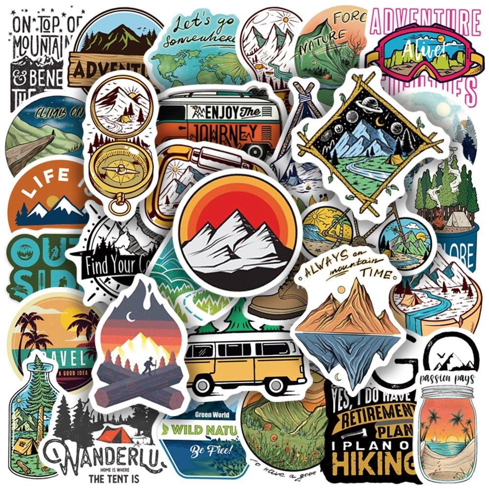 50 Decal Stickers - MaxwellVerBeek.com