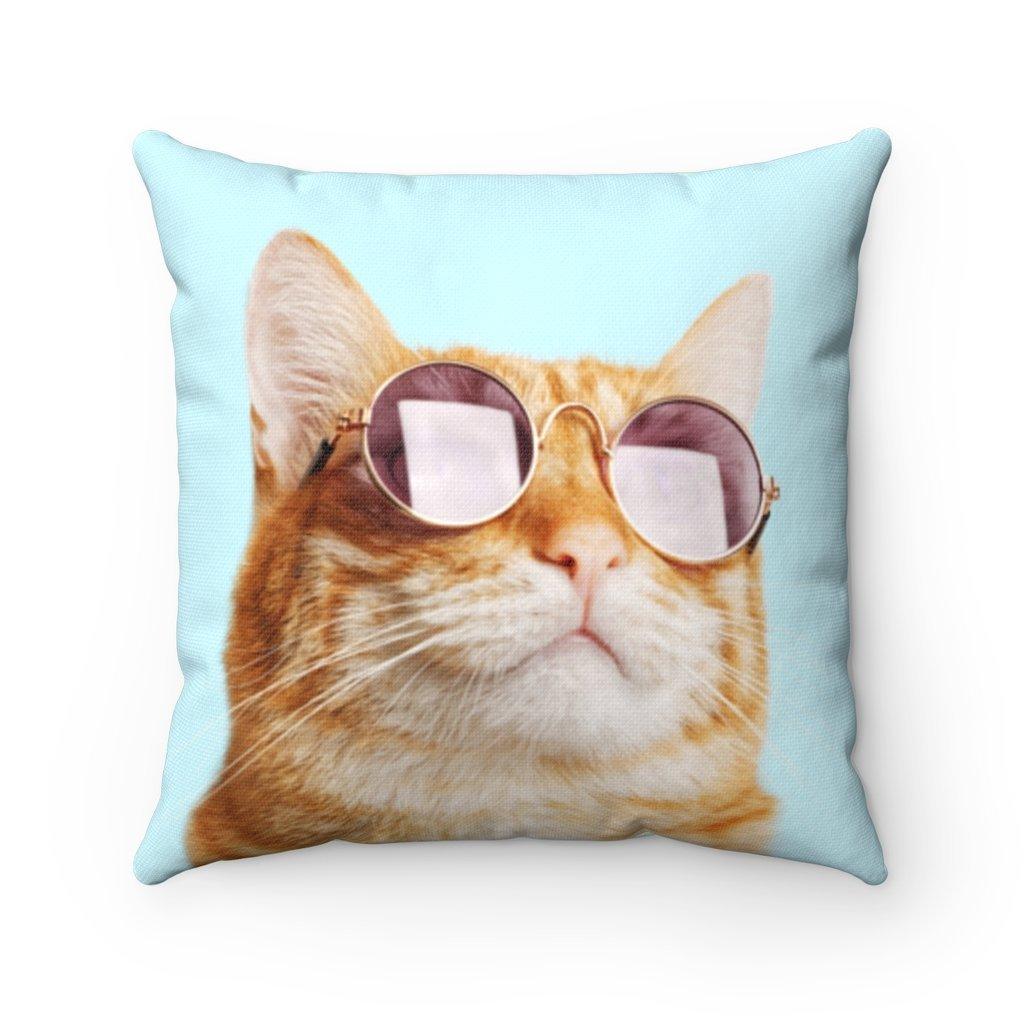 Cat is Always Right Square Pillow - MaxwellVerBeek.com