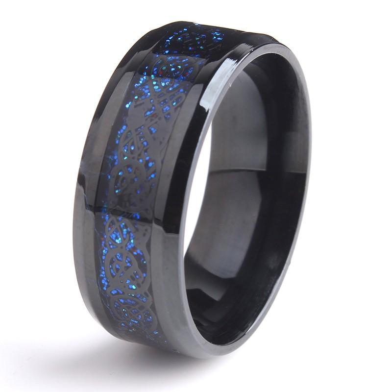 Blue Dragon Ring - MaxwellVerBeek.com